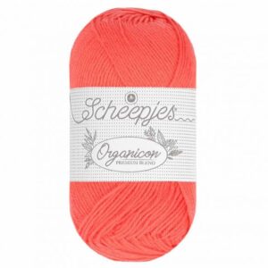 Scheepjes Organicon 50 gram kleur 222 Guava Juice