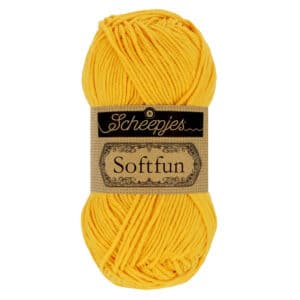 Scheepjes Softfun 50 gram kleur 2634 Bumblebee