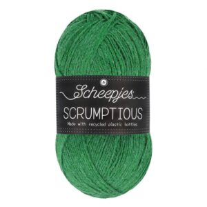Scheepjes Scrumptious 100gram kleur 319 Matcha Chocolate Brownie