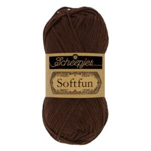 Scheepjes Softfun 50 gram kleur 2623 Chocolate