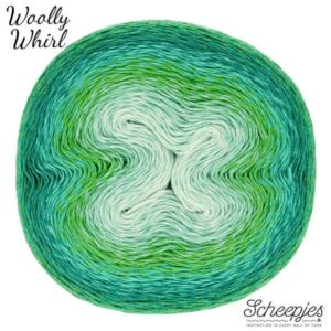 Scheepjes Woolly Whirl 1000m kleur Melting Mint Centre