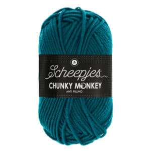 Scheepjes Chunky Monkey 100 gram kleur 1829 Teal
