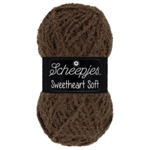 Scheepjes Sweetheart Soft 100g kleur 026 Bruin
