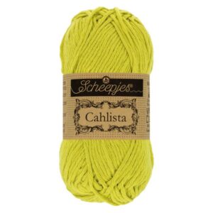 Scheepjes Cahlista 50 gr kleur 245 Green Yellow