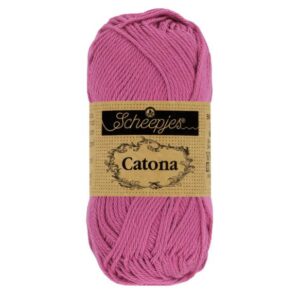 Scheepjes Catona 10 gram (kleine bolletjes) kleur 251 Garden Rose