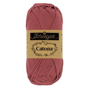 Scheepjes Catona 50 gram kleur 396 Rose Wine