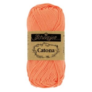 Scheepjes Catona 25 gram kleur 410 Rich Coral