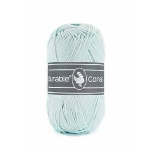 Durable Coral brei- en haakgaren – 100% gemerceriseerd katoen – 50g / 125m kleur 279 Pearl