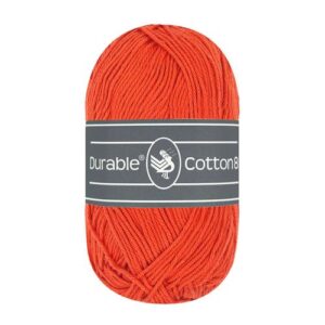 Durable Cotton 8 kleur 2198 Dusty Orange