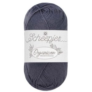 Scheepjes Organicon 50 gram kleur 261 Night Shadow