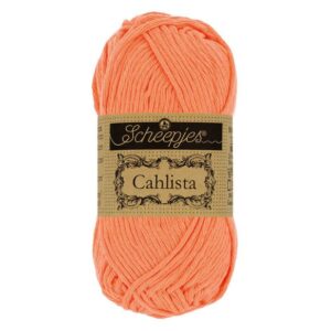 Scheepjes Cahlista 50 gr kleur 410 Rich Coral