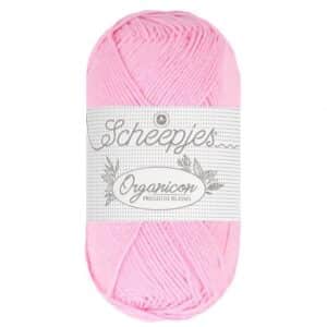 Scheepjes Organicon 50 gram kleur 249 Pink Petunia