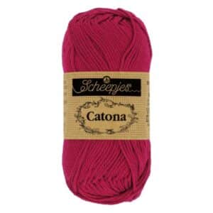 Scheepjes Catona 10 gram (kleine bolletjes) kleur 192 Scarlet