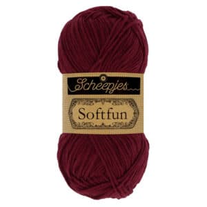 Scheepjes Softfun 50 gram kleur 2637 Mahogany