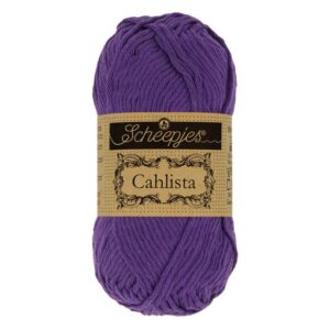 Scheepjes Cahlista 50 gr kleur 521 Deep Violet