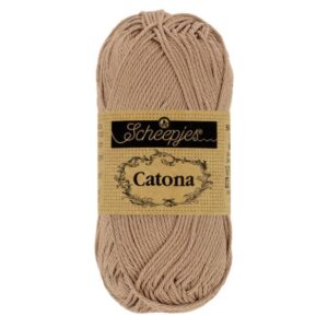 Scheepjes Catona 50 gram kleur 506 Caramel