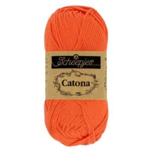 Scheepjes Catona 50 gram kleur 189 Royal Orange