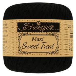 Scheepjes Maxi Sweet Treat 25gr kleur 110 Black