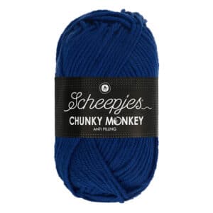 Scheepjes Chunky Monkey 100 gram kleur 1117 Royal Blue