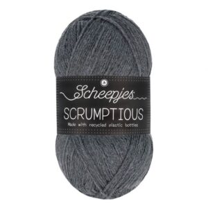 Scheepjes Scrumptious 100gram kleur 380 Black Sesame Muffin
