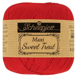 Scheepjes Maxi Sweet Treat 25gr kleur 722 Red
