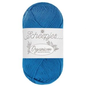 Scheepjes Organicon 50 gram kleur 266 Sapphire