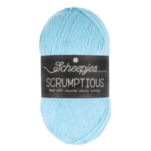 Scheepjes Scrumptious 100gram kleur 343 French Blue Macaron