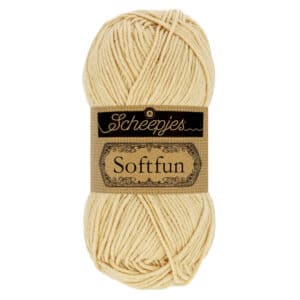 Scheepjes Softfun 50 gram kleur 2632 Tortilla
