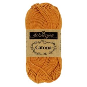 Scheepjes Catona 50 gram kleur 383 Ginger Gold