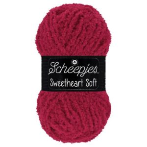 Scheepjes Sweetheart Soft 100g kleur 016 Rood