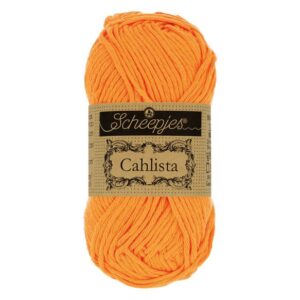 Scheepjes Cahlista 50 gr kleur 411 Sweet Orange