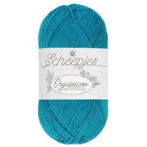 Scheepjes Organicon 50 gram kleur 263 Deep Azure
