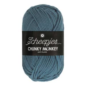 Scheepjes Chunky Monkey 100 gram kleur 1302 Air Force Blue