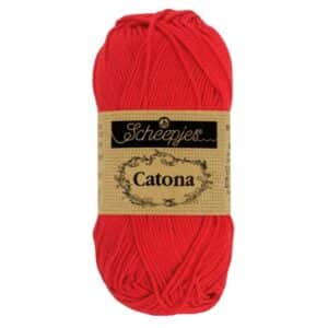 Scheepjes Catona 50 gram kleur 115 Hot Red