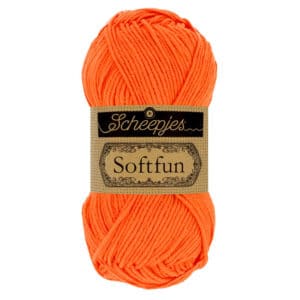 Scheepjes Softfun 50 gram kleur 2651 Pumpkin