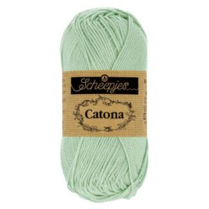 Scheepjes Catona 10 gram (kleine bolletjes) kleur 402 Silver Green