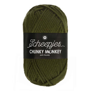 Scheepjes Chunky Monkey 100 gram kleur 1027 Moss Green