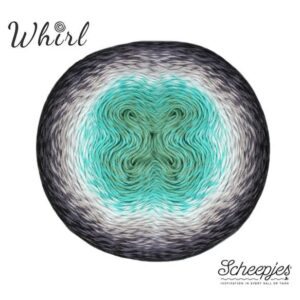 Scheepjes Whirl 1000m kleur 785 Minty Black Velvet
