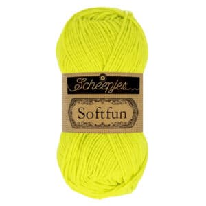 Scheepjes Softfun 50 gram kleur 2641 Citrus Lime