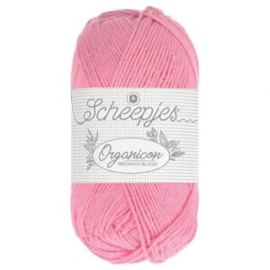 Scheepjes Organicon 50 gram kleur 207 Apple Blossom