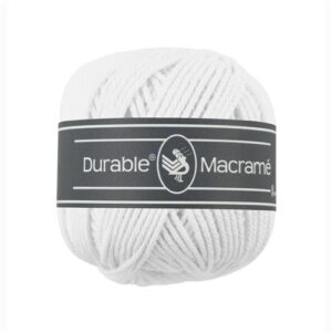 Durable Macramé kleur 310 White