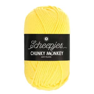 Scheepjes Chunky Monkey 100 gram kleur 1263 Lemon