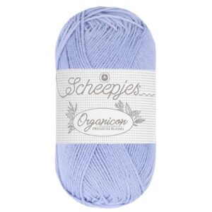 Scheepjes Organicon 50 gram kleur 255 Bluebell
