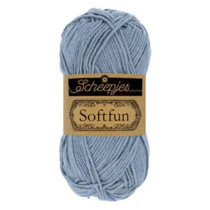 Scheepjes Softfun 50 gram kleur 2602 Slate Blue