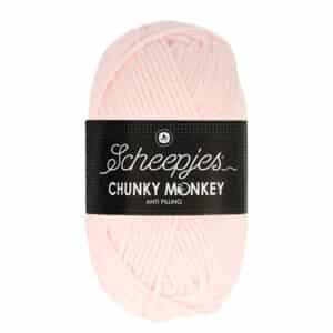 Scheepjes Chunky Monkey 100 gram kleur 1240 Baby Pink