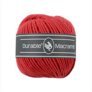 Durable Macramé kleur 316 Red