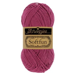 Scheepjes Softfun 50 gram kleur 2534 Cyclamen