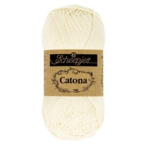 Scheepjes Catona 10 gram (kleine bolletjes) kleur 130 Old Lace
