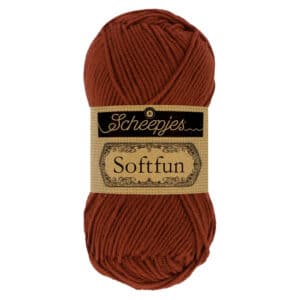 Scheepjes Softfun 50 gram kleur 2650 Rust