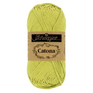 Scheepjes Catona 10 gram (kleine bolletjes) kleur 512 Lime